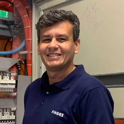 Michael Schiavo, técnico eletricista e em segurança do trabalho
